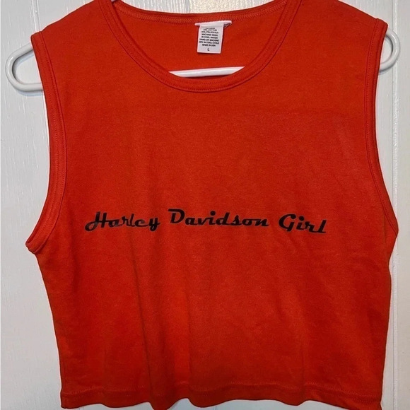 Harley Davidson Muscle Tank Top Size Large - Picture 2 of 4